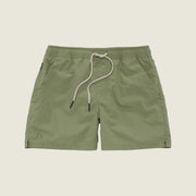 Green Nylon Swim Shorts