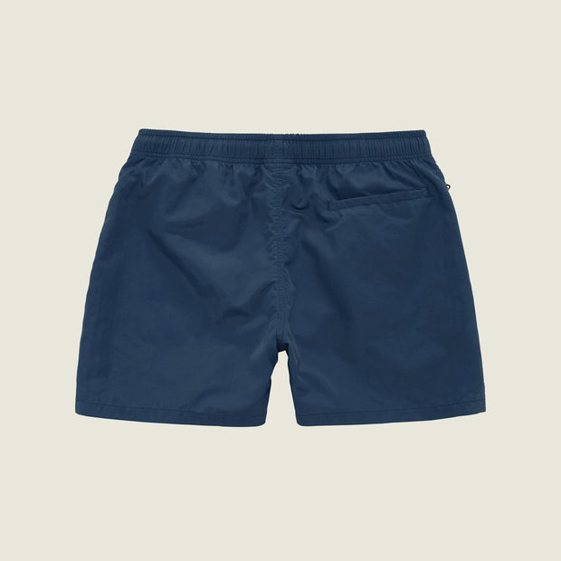 Navy Nylon Swim Shorts