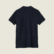 Navy Polo Terry Shirt