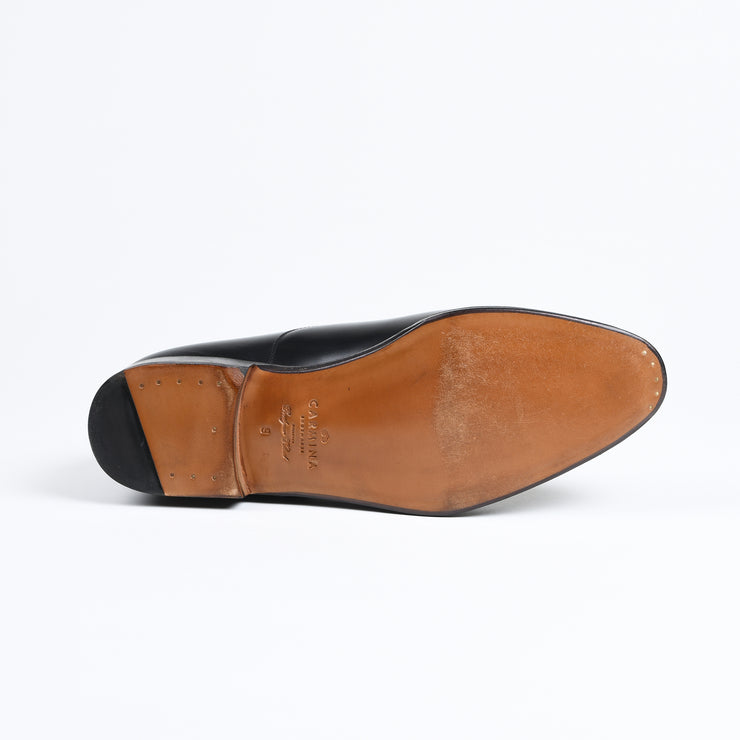 Cap toe Oxford 732 in Black Calf