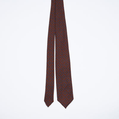 Woven Tie - Carmine Red