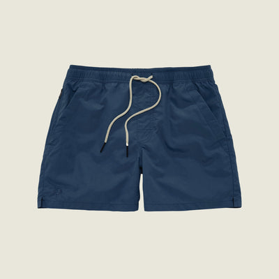 Navy Nylon Swim Shorts