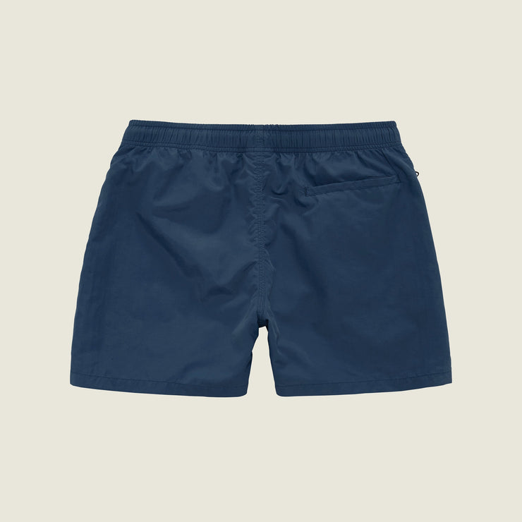 Navy Nylon Swim Shorts