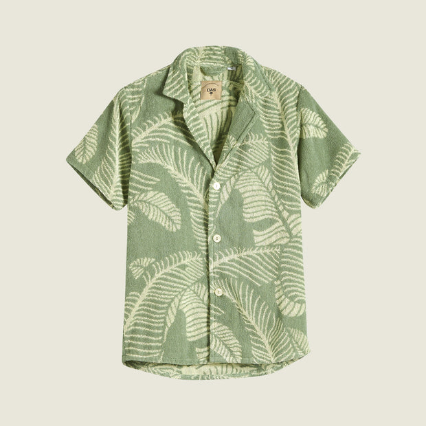 Banana Leaf Cuba Terry Shirt