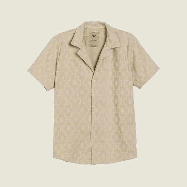 Beige Machu Cuba Terry Shirt