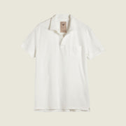 White Polo Terry Shirt