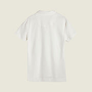 White Polo Terry Shirt