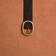 Western Belt in Nubuck - Brown