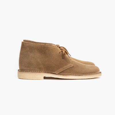 Driftflex Unlined Chukka Boot in Whiskey Suede