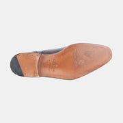 Semi Brogue Oxford 10051 in Calf - Dark Brown