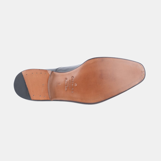 Cap Toe Oxford 80386 in Calf Leather - Black