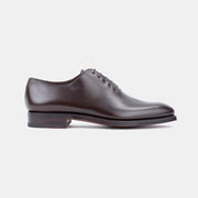 Wholecut Oxford 910 in Calf Leather - Dark Brown