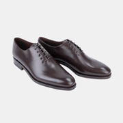 Wholecut Oxford 910 in Calf Leather - Dark Brown