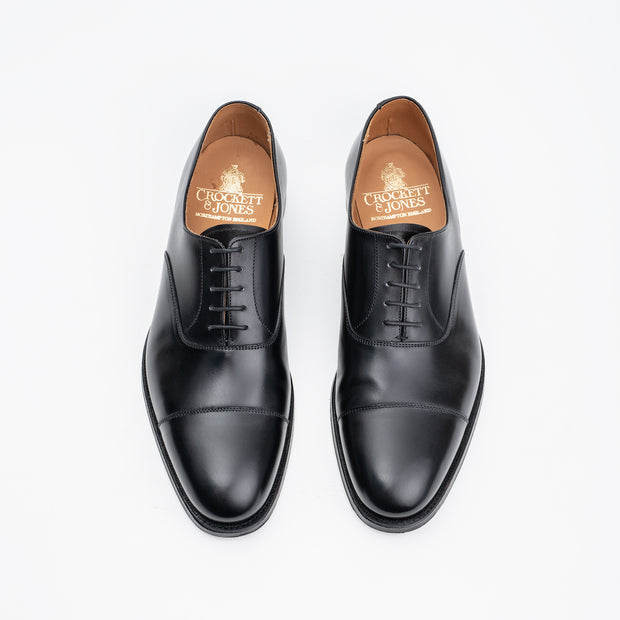 Dorset 2 Cap toe Oxford in Black Calf