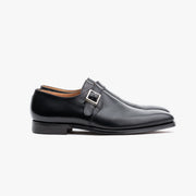 Monkton Single Monk in Black Calf