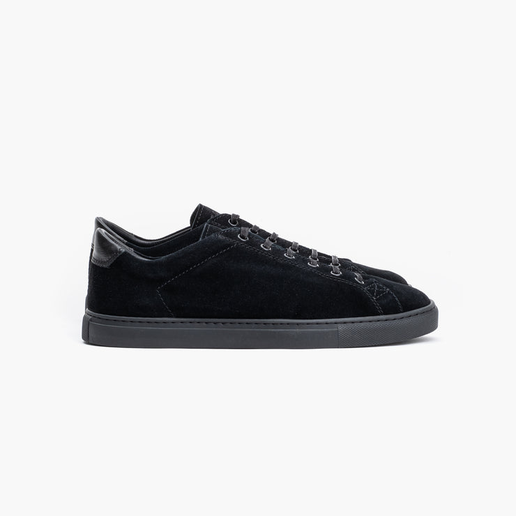 Racquet in Black Suede