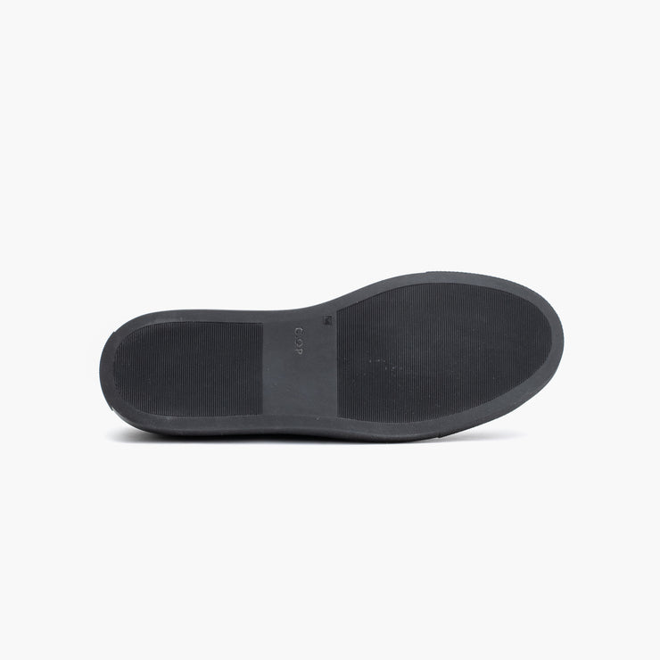 Racquet in Black Suede
