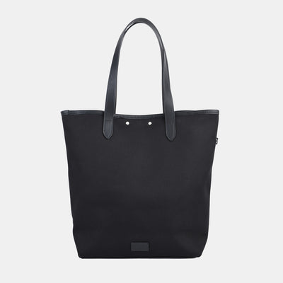 Dalby Tall Tote in Cotton Canvas – Black
