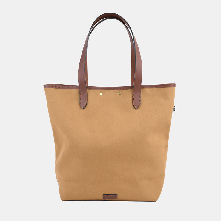 Dalby Tall Tote in Cotton Canvas – Khaki