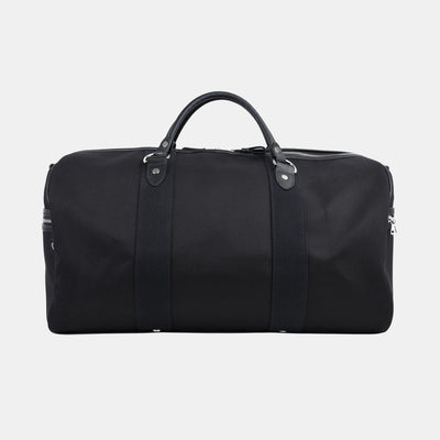 Dalby Duffle Holdall in Cotton Canvas – Black