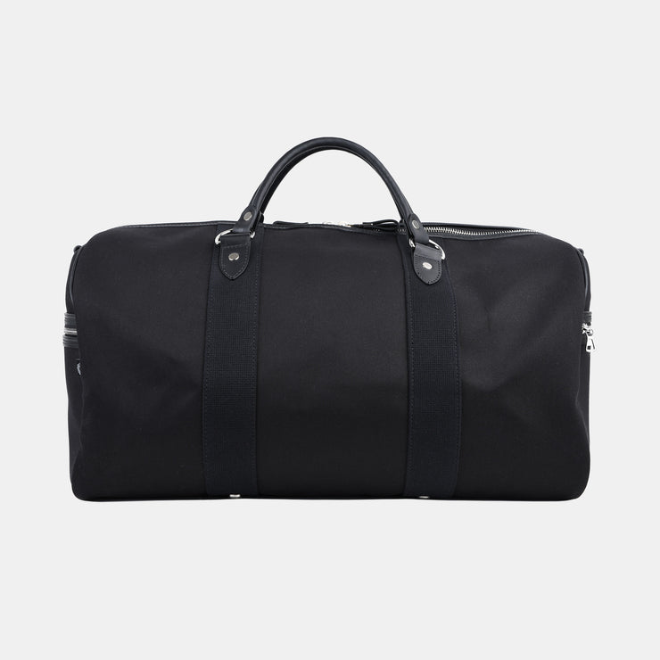 Dalby Duffle Holdall in Cotton Canvas – Black