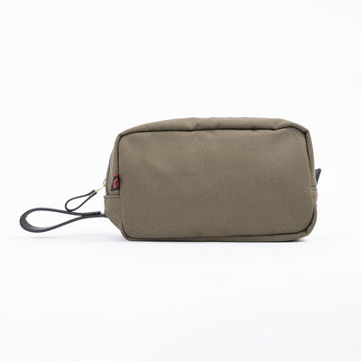 Travel Kit in Olive Cotton Twill