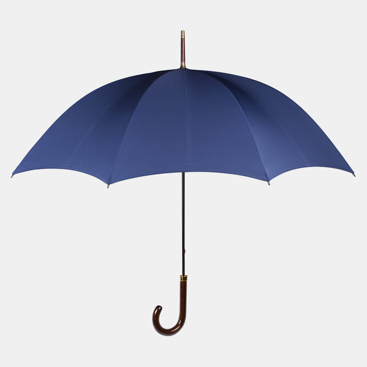 GT2 Gloss Maple Handle Umbrella - Navy