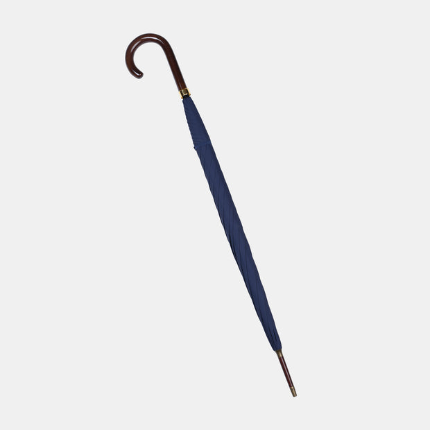 GT2 Gloss Maple Handle Umbrella - Navy