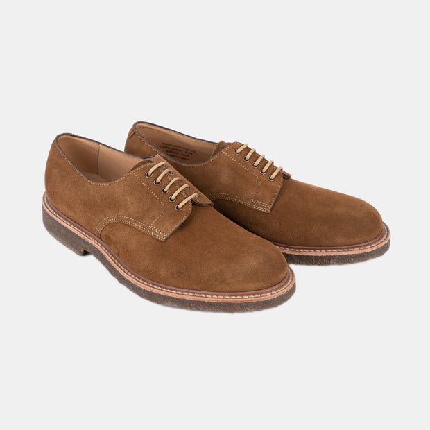 Chichester Derby in Suede - Tobacco