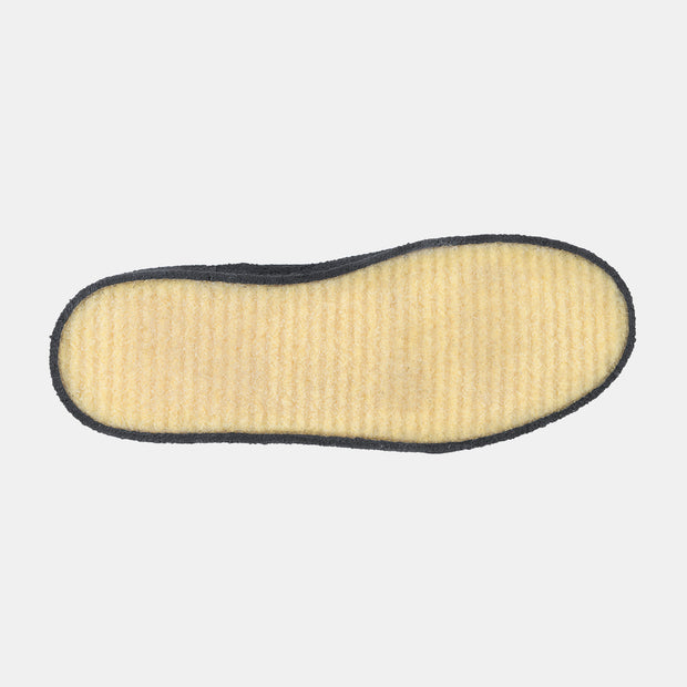 Curling Boot in Suede - Black