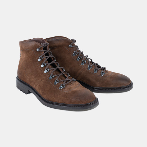 Hiker Boot in Suede UK 9.5 - Brown