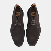 Pimlico Chukka Boot in Suede - Dark Brown