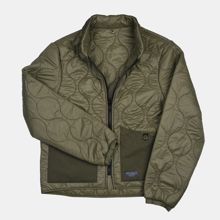 Quilted Liner / Jacket – Olive