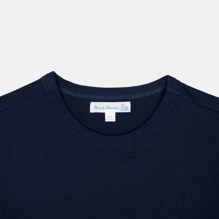 214 Heavyweight T-shirt - Ink Blue
