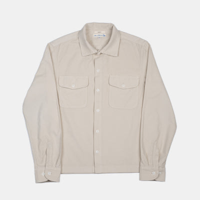 Light Corduroy Shirt in Organic Cotton - Nature