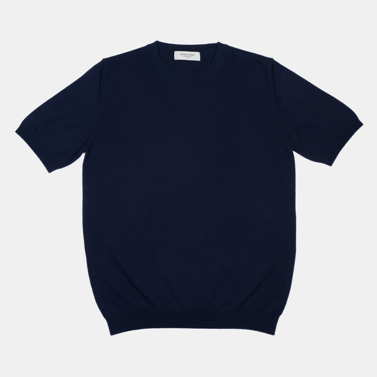 Ice Cotton Crewneck - Navy