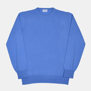 Crewneck in Cashmere - Azzurro