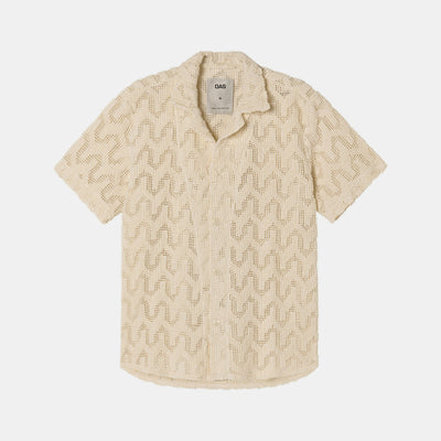 Atlas Cuba Crochet Shirt - Natural