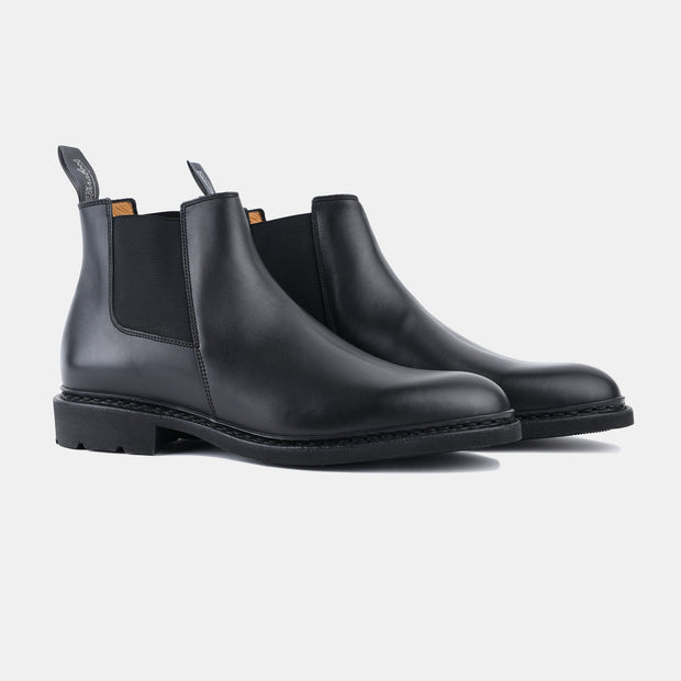 Chamfort Chelsea Boot - Lisse Noir