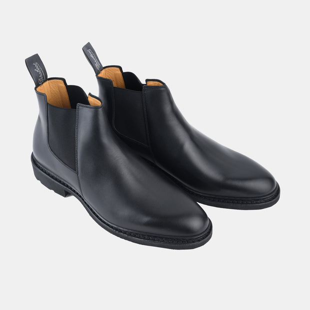 Chamfort Chelsea Boot - Lisse Noir