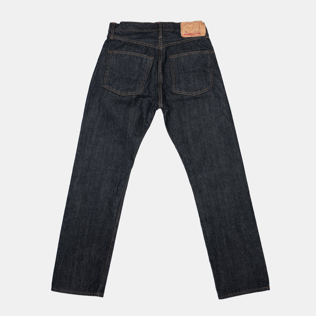 Model 710 - Japanese Selvedge Denim One Wash - Ghost Black