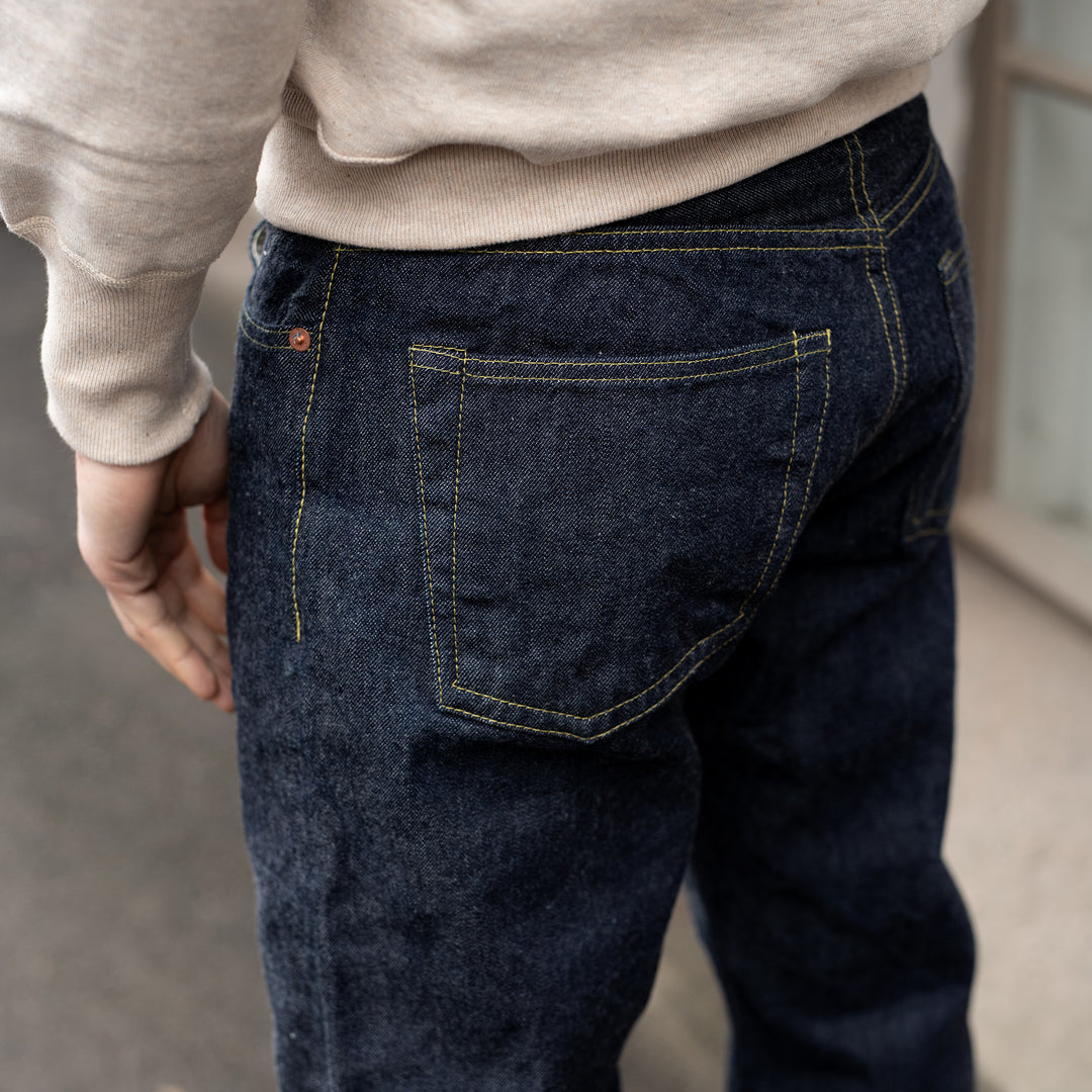 Resolute 711 - 13.3oz Indigo Selvedge Denim Jeans – Caine Clothiers