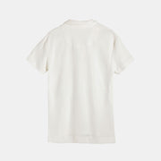 Terry Polo Shirt - White