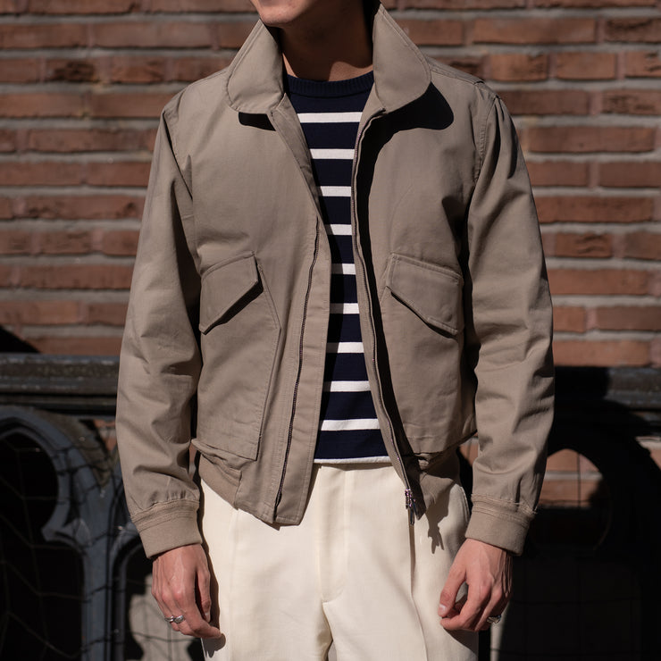 Virgil Flight Jacket in Cotton - Malto