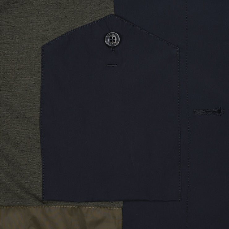 Milano Waterproof Raincoat - Navy