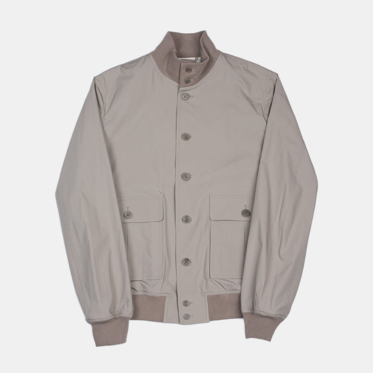 Unlined Valstarino Jacket in Cotton - Desert