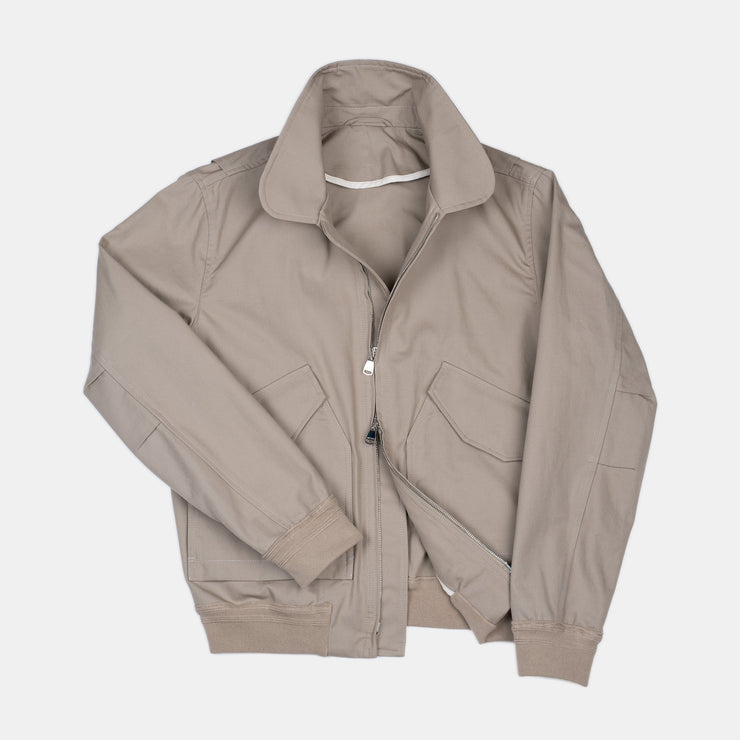 Virgil Flight Jacket in Cotton - Malto