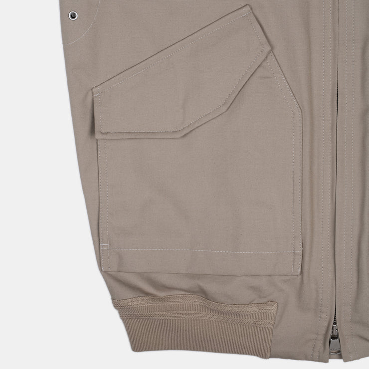 Virgil Flight Jacket in Cotton - Malto