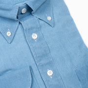 Buttondown Shirt in Light Washed Denim