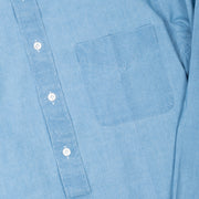 Buttondown Shirt in Light Washed Denim